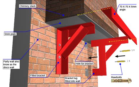 metal chimney support bracket|gallows brackets for chimney support.